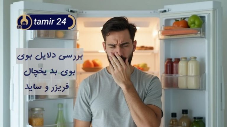 علت بوی بد یخچال