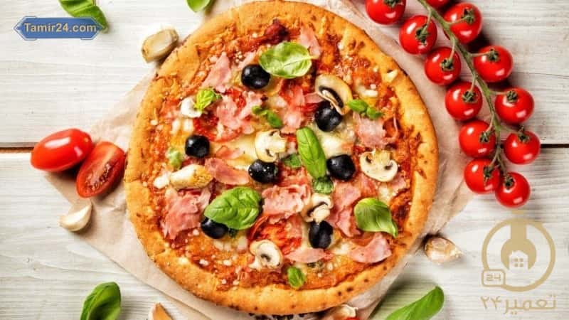 دلیل خشک شدن پیتزا در ماکروفر