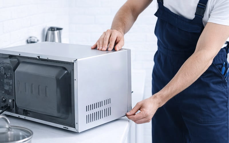 عیب یابی خرابی ماکروفر