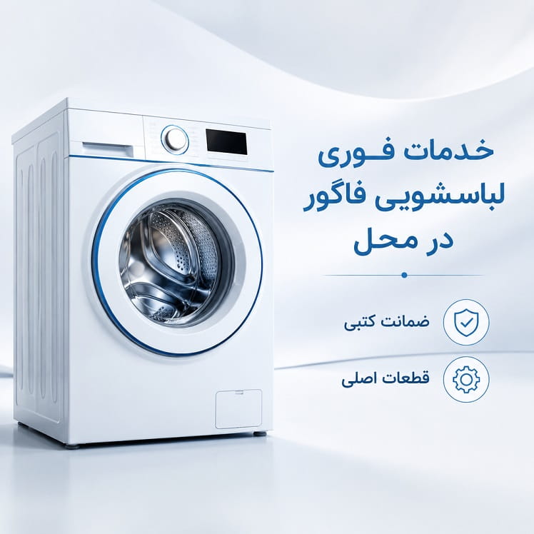ارائه خدمات لباسشویی فاگور در محل