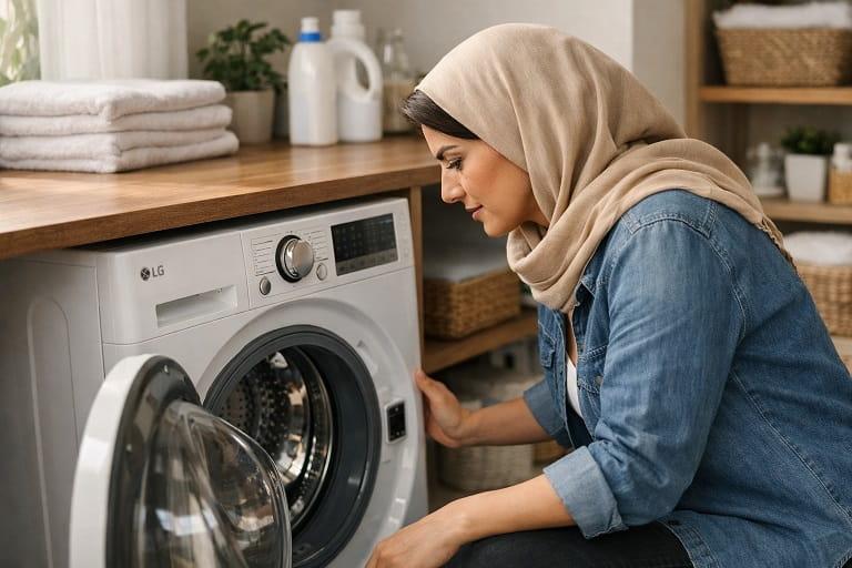 چرا باید دیگ ماشین لباسشویی ال جی را تمیز کنید؟
