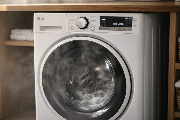 اجرای برنامه Tub Clean یا Eco Drum Clean