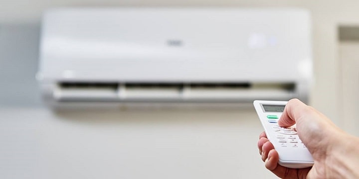 علت کاهش سرمای کولر گازی بخاطر تنظیمات ریموت