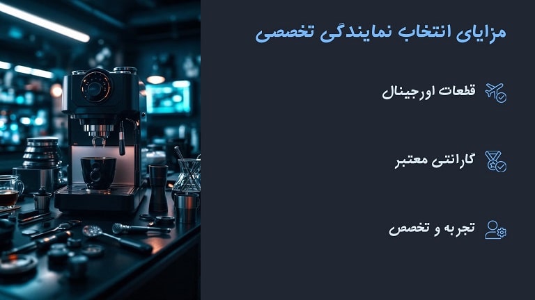 مزایای خدمات اسپرسوساز نینجا در نمایندگی