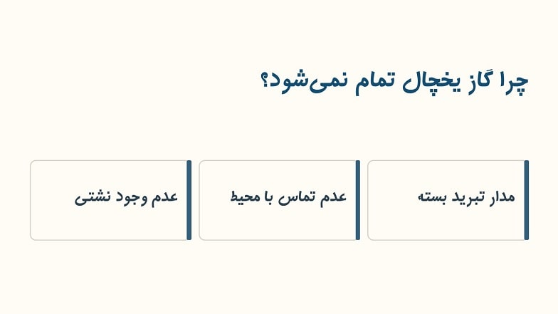 چرا گاز یخچال سال‌ها بدون نیاز به شارژ کار می‌کند؟