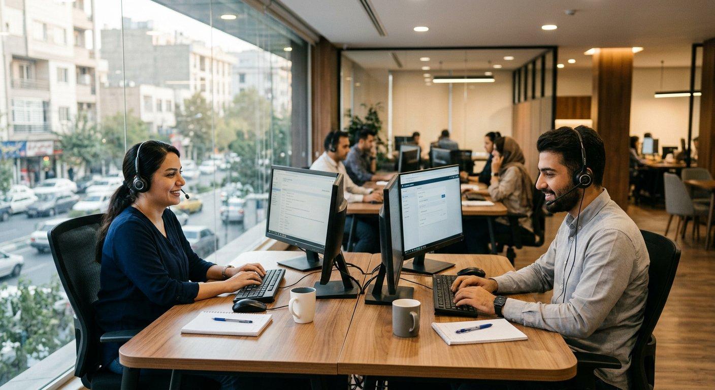 تیم پشتیبانی تعمیر۲۴